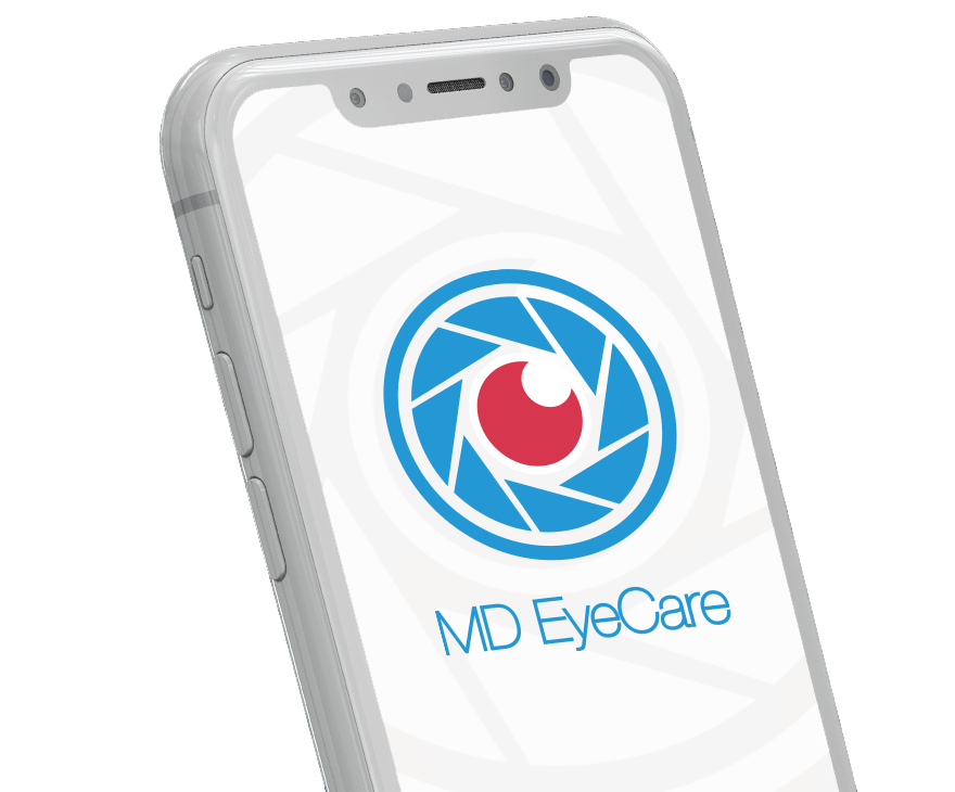 mobile phone MD EyeCare App
